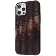 Чехол-силикон Proove Gleam Case with MagSafe Ring iPhone 12 Pro Max, Milky way