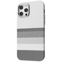 Чохол-силікон Proove Gleam Case with MagSafe Ring iPhone 12 Pro Max, White borders