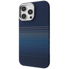 Чохол-силікон Proove Gleam Case with MagSafe Ring iPhone 15 Pro Max, Blue stripes