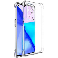 Чехол-силикон Getman Ease logo усиленные углы OnePlus 9, прозрачный