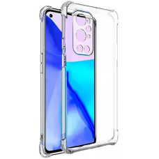 Чехол-силикон Getman Ease logo усиленные углы OnePlus 9, прозрачный