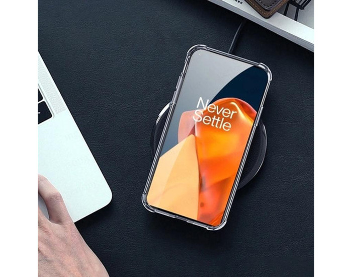 Чехол-силикон Getman Ease logo усиленные углы OnePlus 9, прозрачный