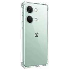 Чехол-силикон Getman Ease logo усиленные углы OnePlus Nord 3, прозрачный
