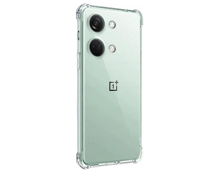 Чехол-силикон Getman Ease logo усиленные углы OnePlus Nord 3, прозрачный