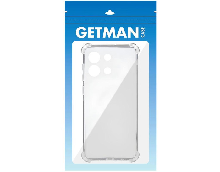Чехол-силикон Getman Ease logo усиленные углы OnePlus Nord 3, прозрачный