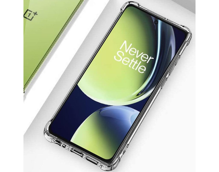 Чехол-силикон Getman Ease logo усиленные углы OnePlus Nord CE 3 Lite, прозрачный