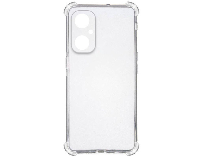 Чехол-силикон Getman Ease logo усиленные углы OnePlus Nord CE 3 Lite, прозрачный