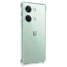 Чехол-силикон Getman Ease logo усиленные углы OnePlus Nord, прозрачный