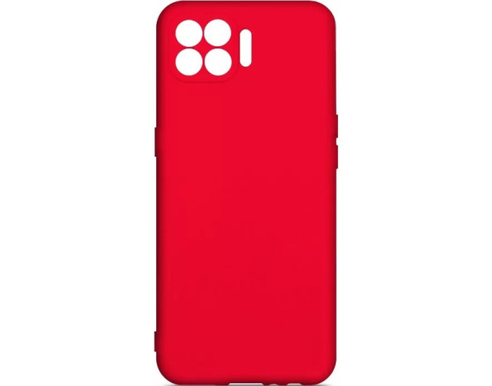 Чехол-силикон оригинал Full Soft Case Oppo Reno 4 Lite /A93, Red