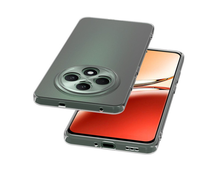 Чохол-силікон Epic Transparent 1,5mm Full Camera Oppo Reno 12F, Прозорий