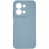 Чехол-силикон оригинал Soft Case Xiaomi Redmi 15C (UA/Europe 173mm) Голубой / Blue