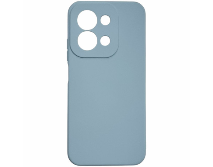 Чехол-силикон оригинал Soft Case Xiaomi Redmi 15C (UA/Europe 173mm) Голубой / Blue