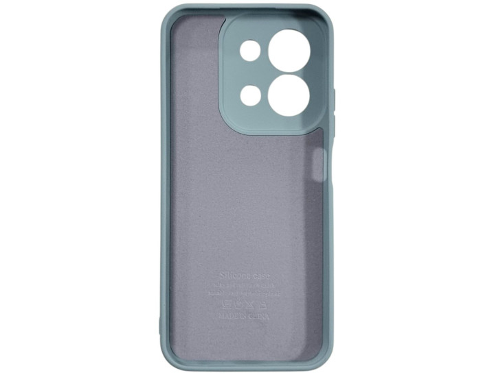 Чехол-силикон оригинал Soft Case Xiaomi Redmi 15C (UA/Europe 173mm) Голубой / Blue