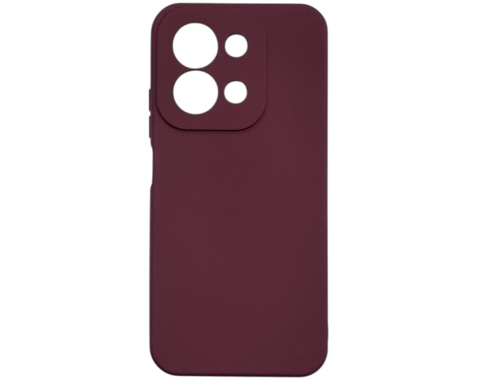 Чехол-силикон оригинал Soft Case Xiaomi Redmi 15C (UA/Europe 173mm) Марсала / Marsala