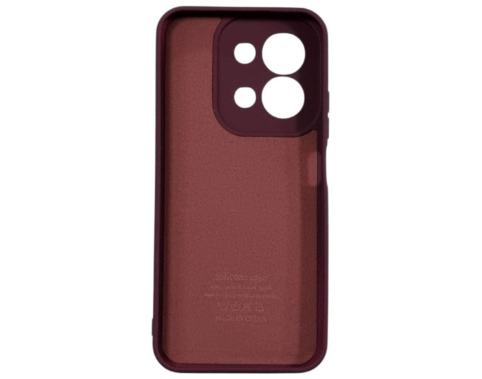 Чехол-силикон оригинал Soft Case Xiaomi Redmi 15C (UA/Europe 173mm) Марсала / Marsala