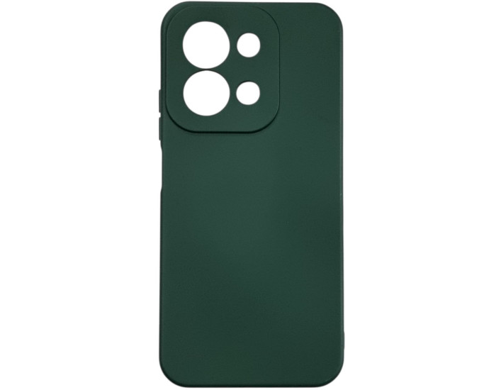 Чехол-силикон оригинал Soft Case Xiaomi Redmi 15C (UA/Europe 173mm) Темно зеленый / Dark Green