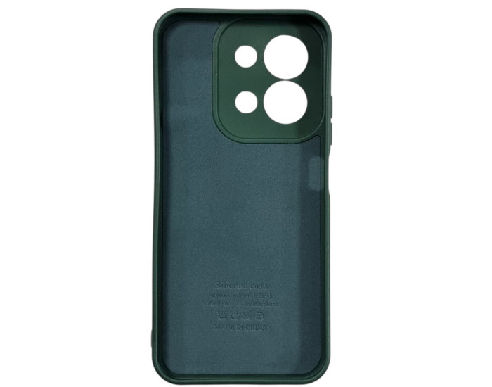 Чехол-силикон оригинал Soft Case Xiaomi Redmi 15C (UA/Europe 173mm) Темно зеленый / Dark Green