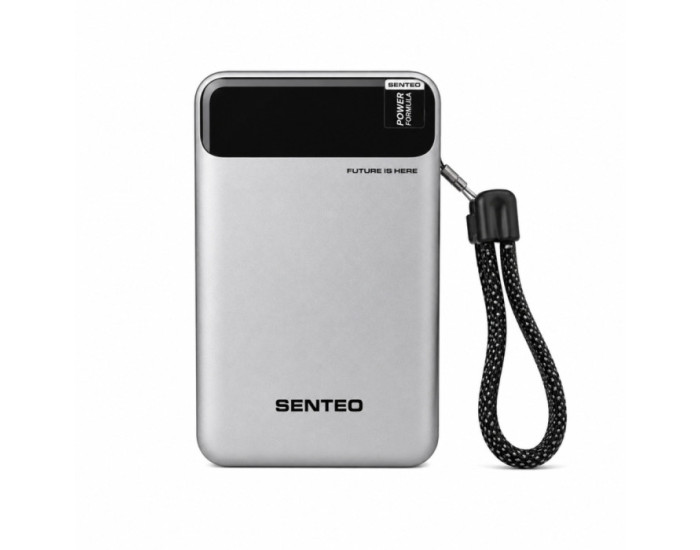 Портативная батарея (Power Bank) Senteo Lithium 2 (PS2-02) 20000mAh, 22.5W fast charging with cable Version_1, темно-серый