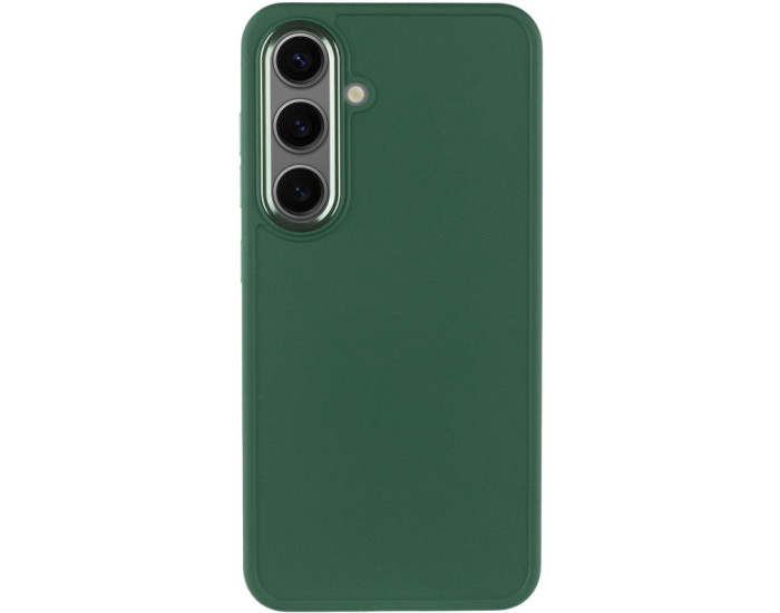 Чехол-силикон Bonbon Metal Style Samsung S23 Plus S916, Dark green