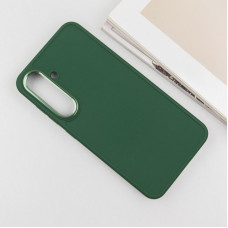 Чехол-силикон Bonbon Metal Style Samsung S23 Plus S916, Dark green
