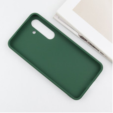 Чехол-силикон Bonbon Metal Style Samsung S23 Plus S916, Dark green