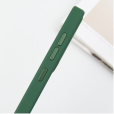 Чехол-силикон Bonbon Metal Style Samsung S23 Plus S916, Dark green