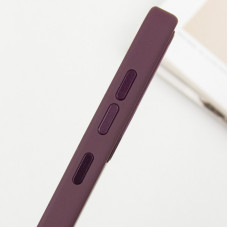 Чехол-силикон Bonbon Metal Style Samsung S23 Plus S916, Plum