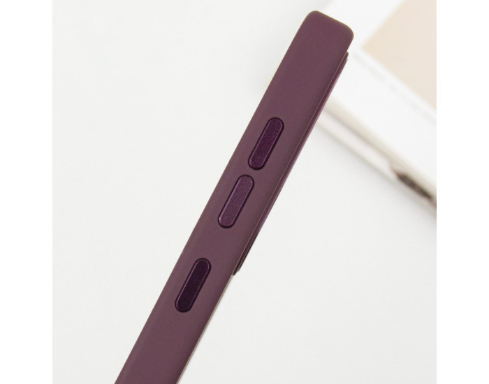 Чехол-силикон Bonbon Metal Style Samsung S23 Plus S916, Plum