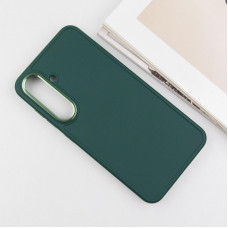 Чехол-силикон Bonbon Metal Style Samsung S23 Plus S916, Pine green