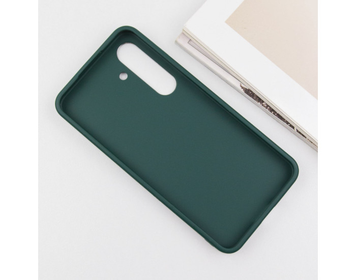 Чехол-силикон Bonbon Metal Style Samsung S23 Plus S916, Pine green