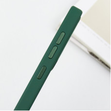 Чехол-силикон Bonbon Metal Style Samsung S23 Plus S916, Pine green