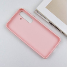 Чехол-силикон Bonbon Metal Style Samsung S23 Plus S916, Light pink