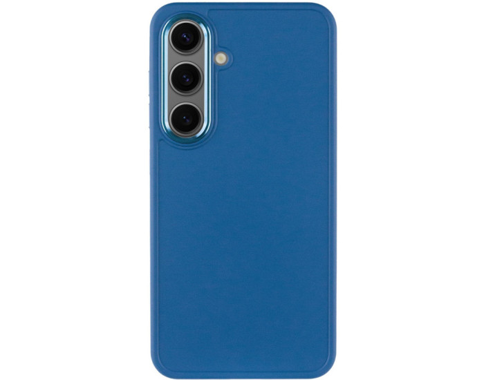 Чехол-силикон Bonbon Metal Style Samsung S23 Plus S916, Denim blue