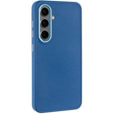 Чехол-силикон Bonbon Metal Style Samsung S23 S911, Denim blue