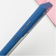 Чехол-силикон Bonbon Metal Style Samsung S23 Ultra S918B, Denim blue