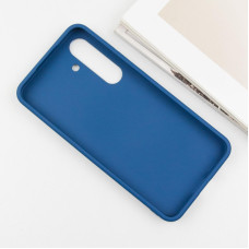 Чехол-силикон Bonbon Metal Style Samsung S24 /S25, Denim blue