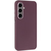 Чохол-силікон Bonbon Metal Style Samsung S24 Plus /S25 Plus, Plum