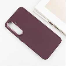 Чехол-силикон Bonbon Metal Style Samsung S24 Plus /S25 Plus, Plum
