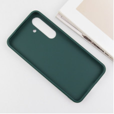 Чехол-силикон Bonbon Metal Style Samsung S24 Plus /S25 Plus, Pine green