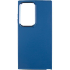 Чехол-силикон Bonbon Metal Style Samsung S24 Ultra, Denim blue