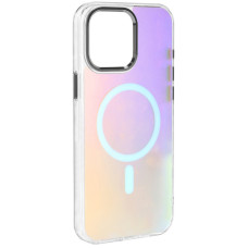 Чехол-силикон TPU Lunar Glow (MagFit) iPhone 14 Pro Max, Titanium Grey