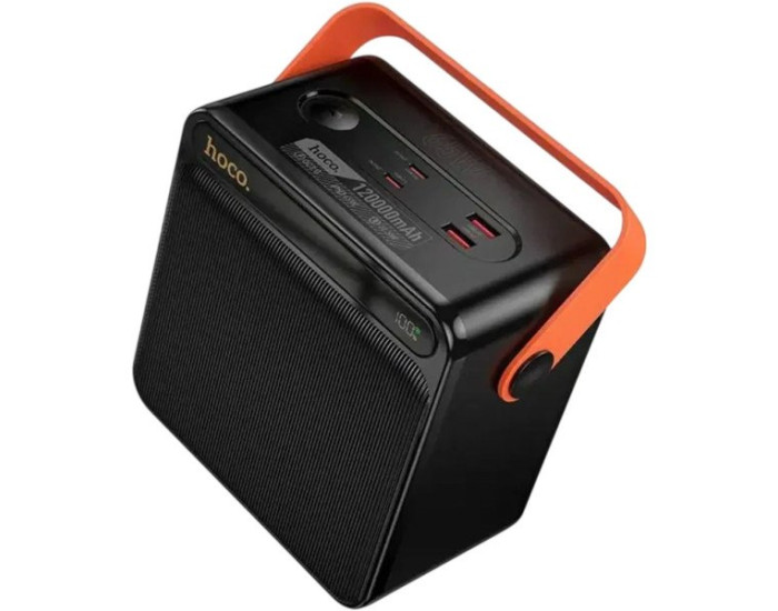 Портативная батарея (Power Bank) Hoco DB101A Zeus 65W Fully compatible 120 000mAh, черная