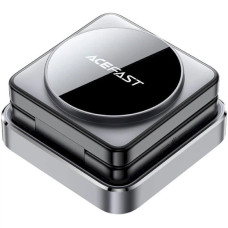 Беспроводная зарядка Acefast E20 desktop 3-in-1 wireless charging, серый металлик