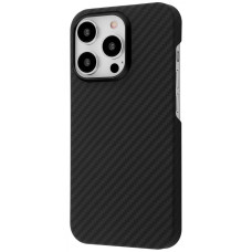 Чехол-силикон Proove Carbon Slim with MagSafe Ring iPhone 13 Pro Max, Black
