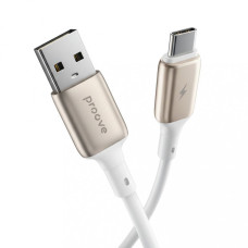 Кабель Proove Flex Metal USB to Type-C (3A/1m) черный