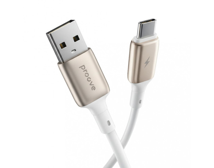Кабель Proove Flex Metal USB to Type-C (3A/1m) черный