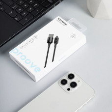 Кабель Proove Flex Metal USB to Type-C (3A/1m) черный