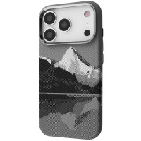 Чохол-силікон Proove Gleam Case with MagSafe Ring iPhone 17 Pro, Silver peak