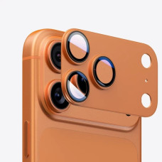 Защитное стекло Camera Full AR+AF на камеру iPhone 17 Pro, оранжевое