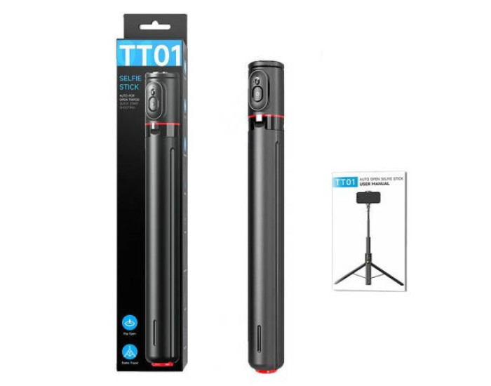 Монопод-трипод PRO Series TT01 AUTO POPS AL 1,8м BLUETOOTH пульт ДУ